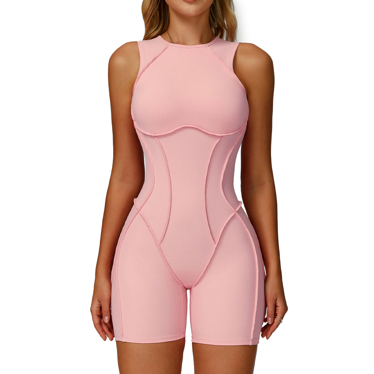 CALISFIT Sculpt-flow fleece jumpsuit